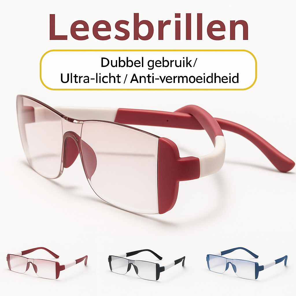 VOXY 2-in-1 Leesbril met Dubbele Focus - Koop 1, Krijg 1