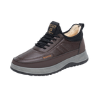 Bequeme warme Herrenschuhe: wasserdicht und rutschfest