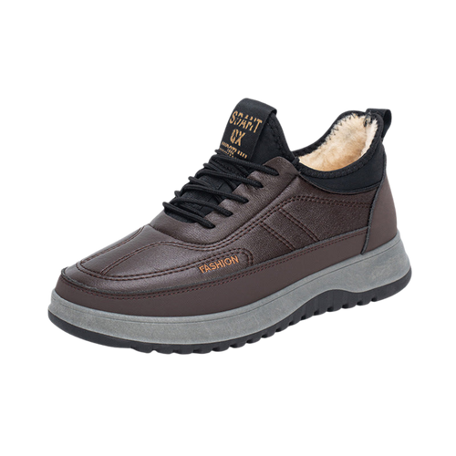 Bequeme warme Herrenschuhe: wasserdicht und rutschfest