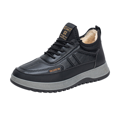 Bequeme warme Herrenschuhe: wasserdicht und rutschfest