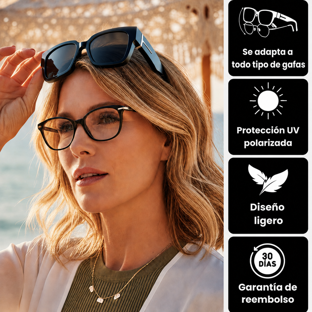 Gafas Clip-On Polarizadas
