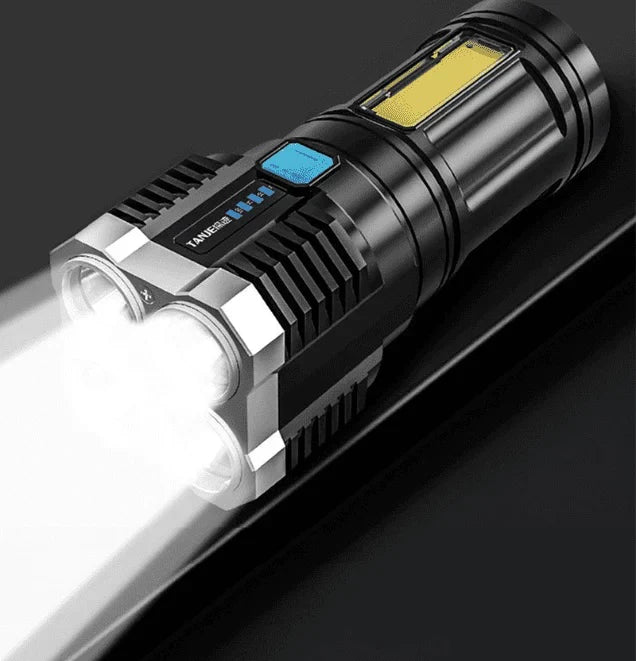 High-Power Tactical Flashlight - Light Power