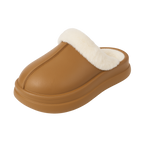 Luxus-Slipper mit Fellfutter