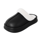 Luxus-Slipper mit Fellfutter