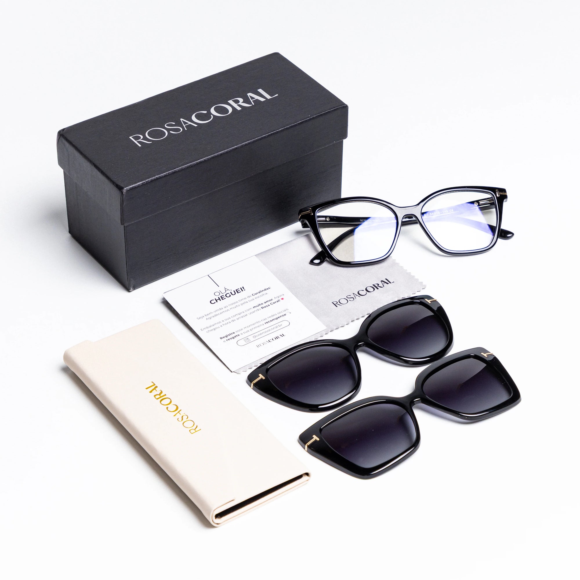 Gafas Barcelona Clip-On Polarizadas 3 en 1