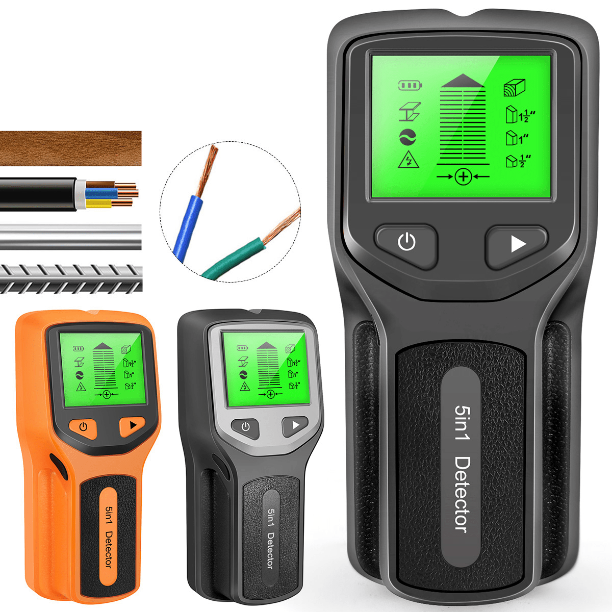 Professionele Muurdscanner voor Metaal, PVC, Hout en Bedrading