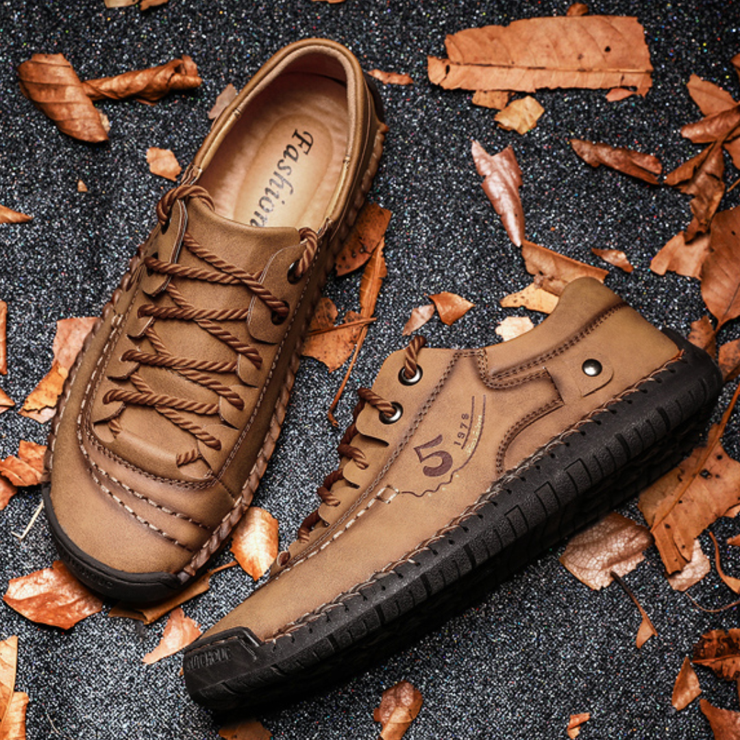 Heren Leren Sneakers Casual