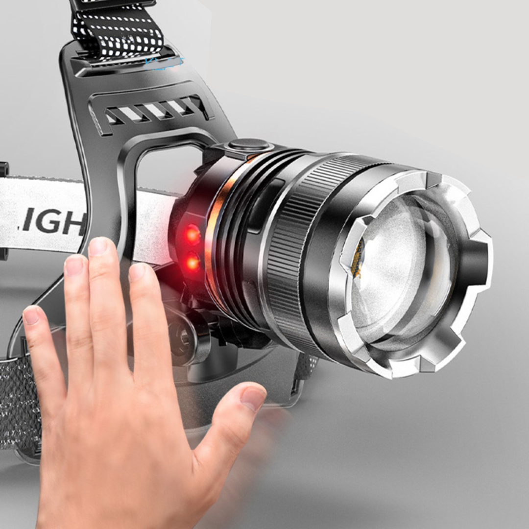 Superkrachtige Zoom Koplamp - Oplaadbaar via USB
