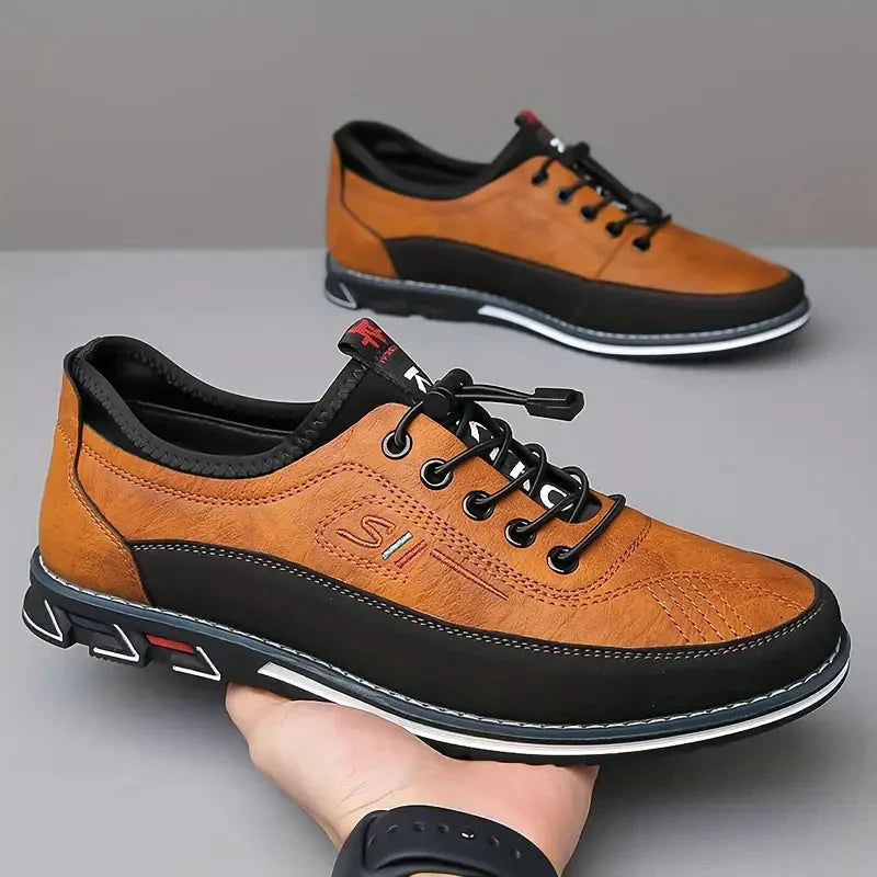 Traditionell Gefertigte Oxford-Schuhe