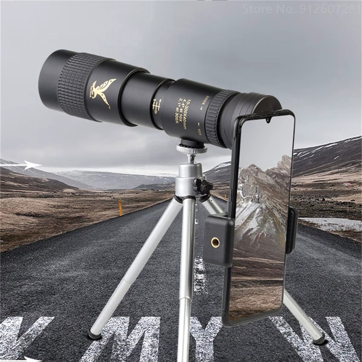 Telesccoop Monoculair met 4K-zoom