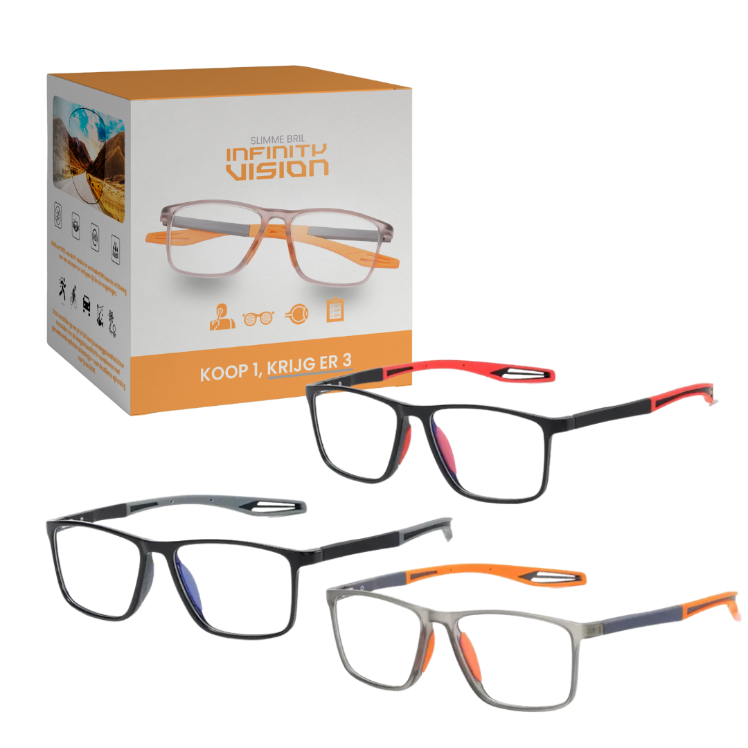 Slimme bril Infinity Vision - [KOOP 1 KRIJG ER 3]