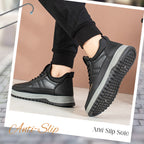 Bequeme warme Herrenschuhe: wasserdicht und rutschfest